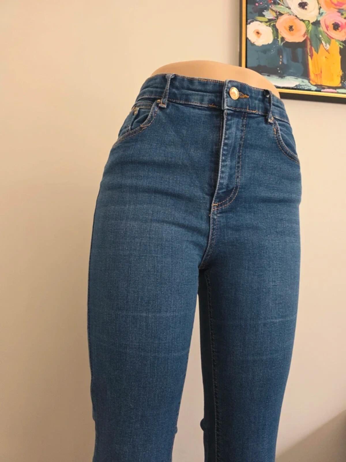 LC Waikiki Jeans High Rise Flared Vintage Y2K Jeans UK Size 10