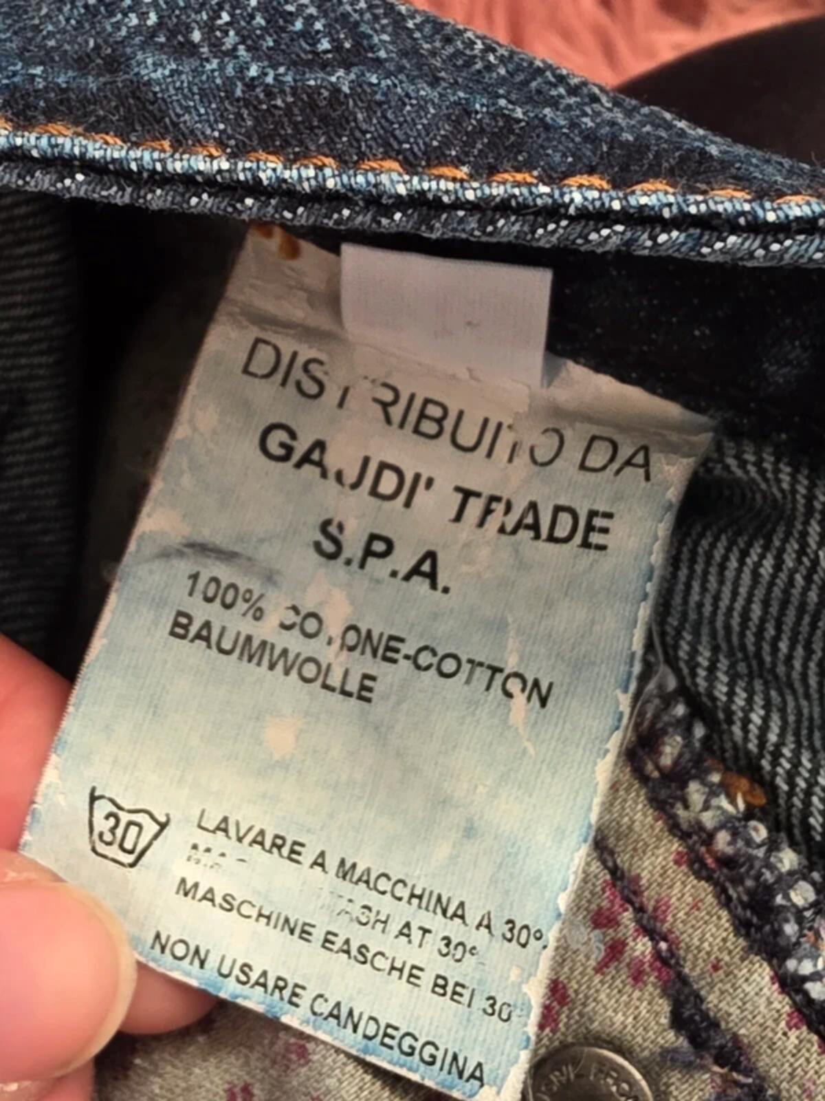 Gaudi Mid Rise Skinny Vintage Y2K Jeans UK Size 6