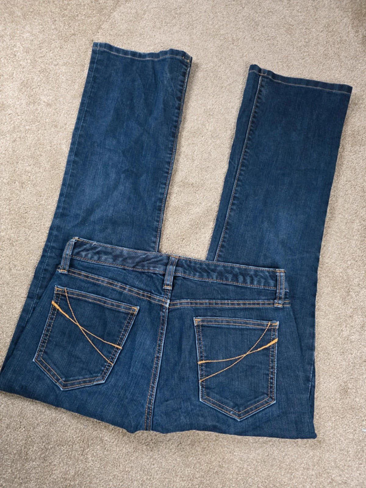 Vintage Y2K GAP Low Rise Bootcut Jeans UK Size 10 Petite