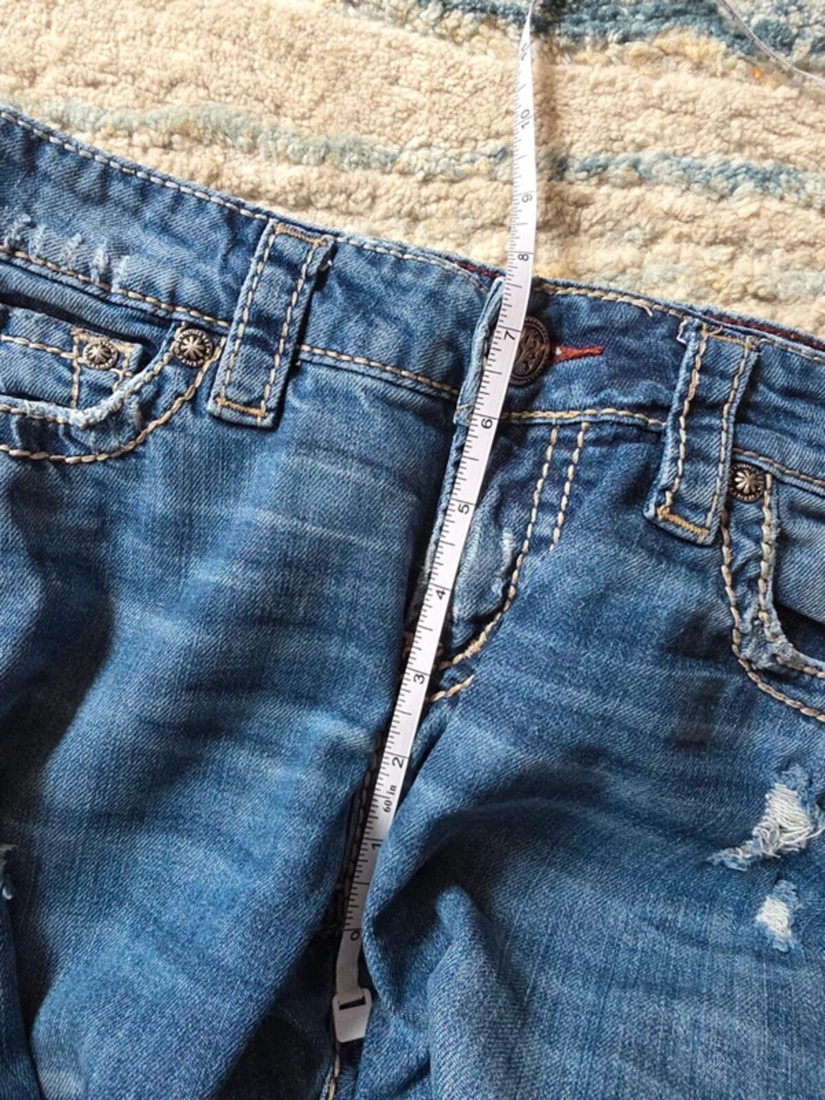 1921 Vintage Y2K Low Rise Straight Jeans UK Size 6/8 Tall