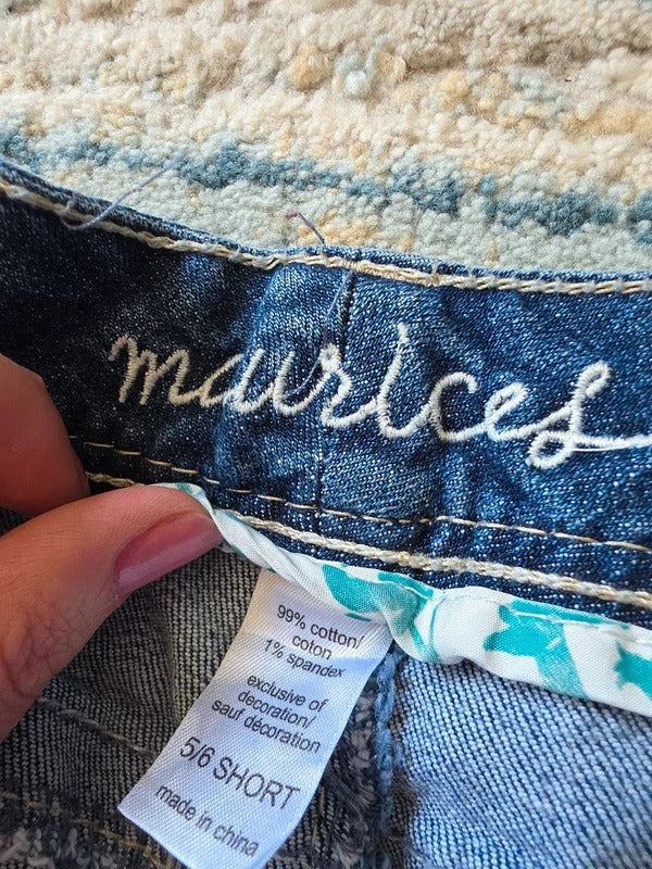 Maurices Mid Rise Bootcut Vintage Y2K Jeans UK Size 8/10 Petite