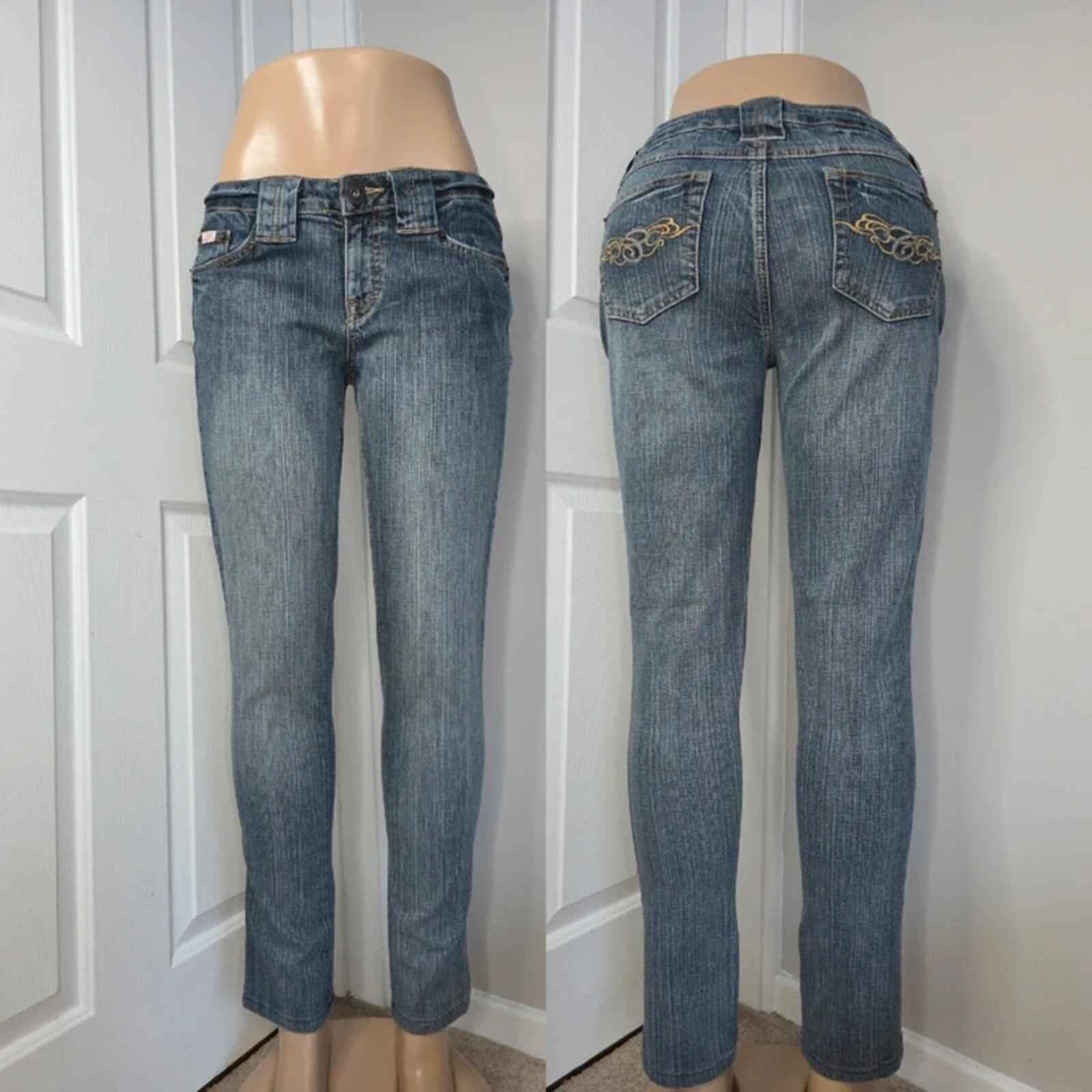 Candie's Low Rise Skinny Vintage Y2K Jeans UK Size 10 Petite