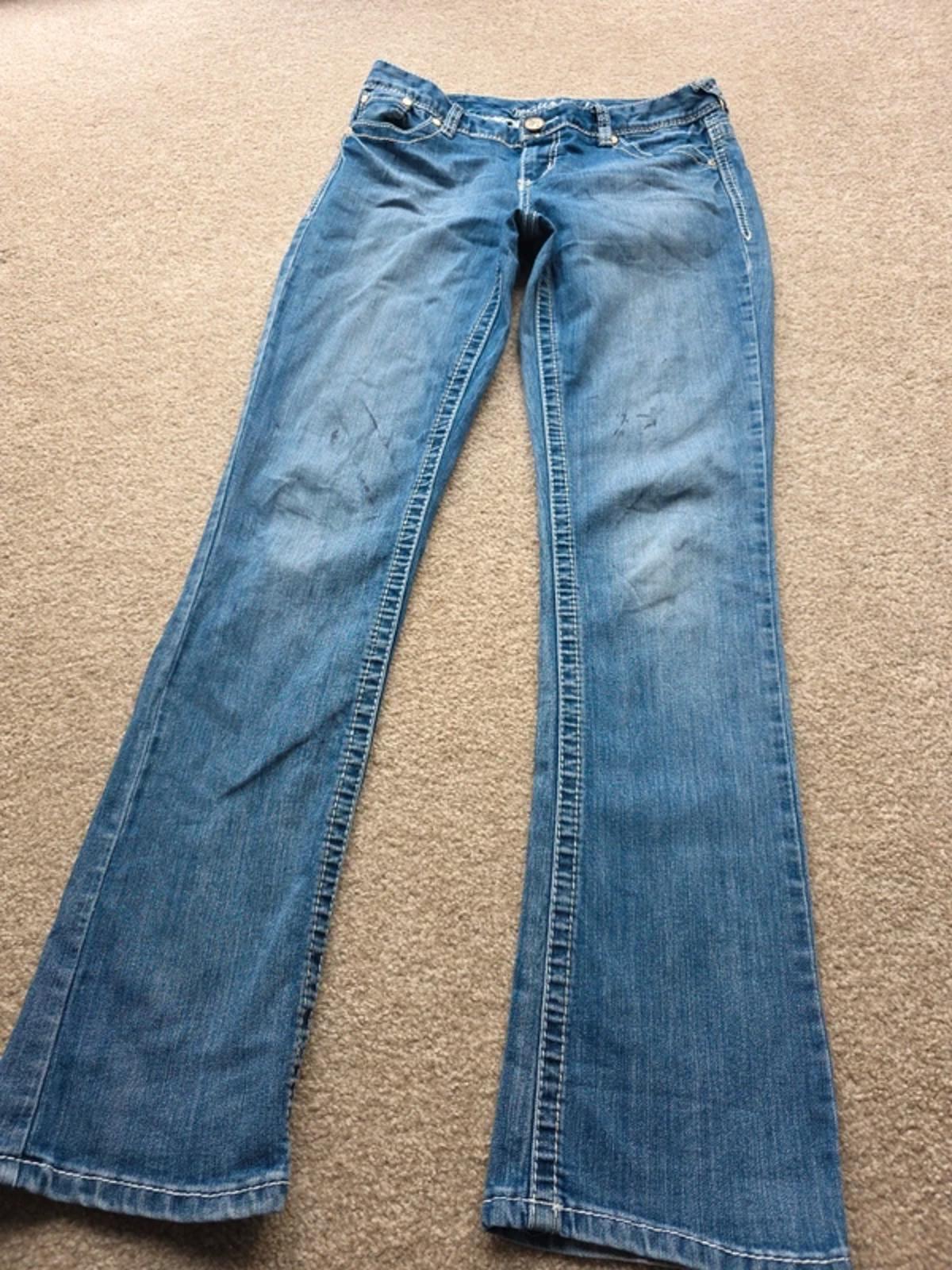 Vintage Y2K Maurices Low Rise Bootcut Jeans UK Size 12