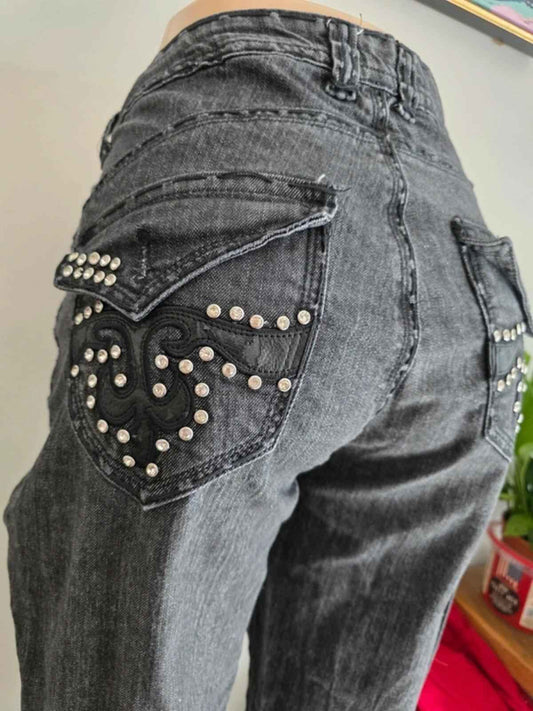 Vintage Y2K Jeans De Fleur High Rise Slim Jeans UK Size 16