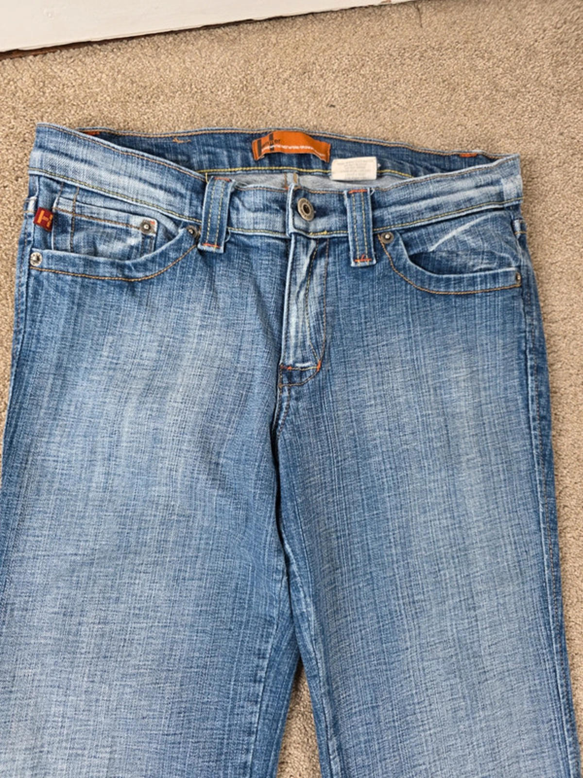 Vintage Y2K Hammer Mid Rise Bootcut Jeans UK Size 10