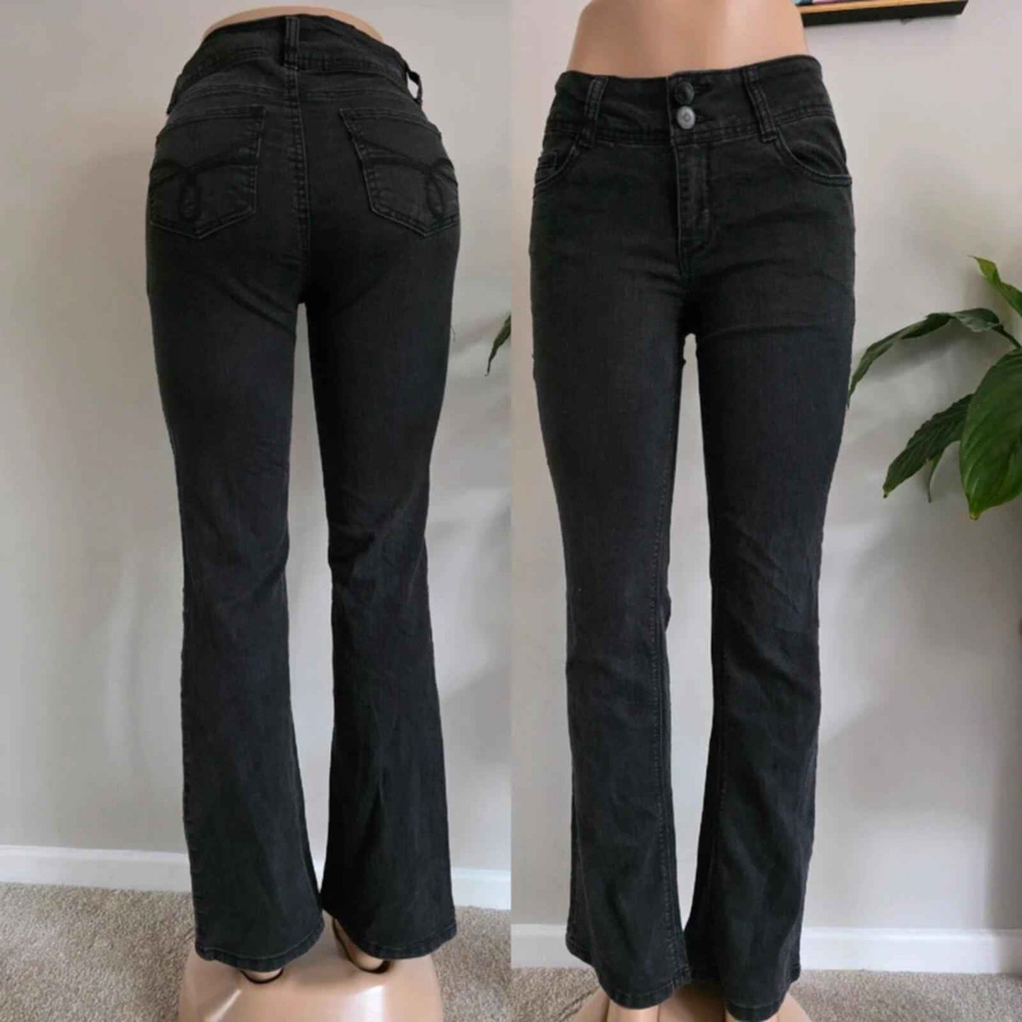 Vintage Y2K Wallflower Low Rise Bootcut Jeans UK Size 10