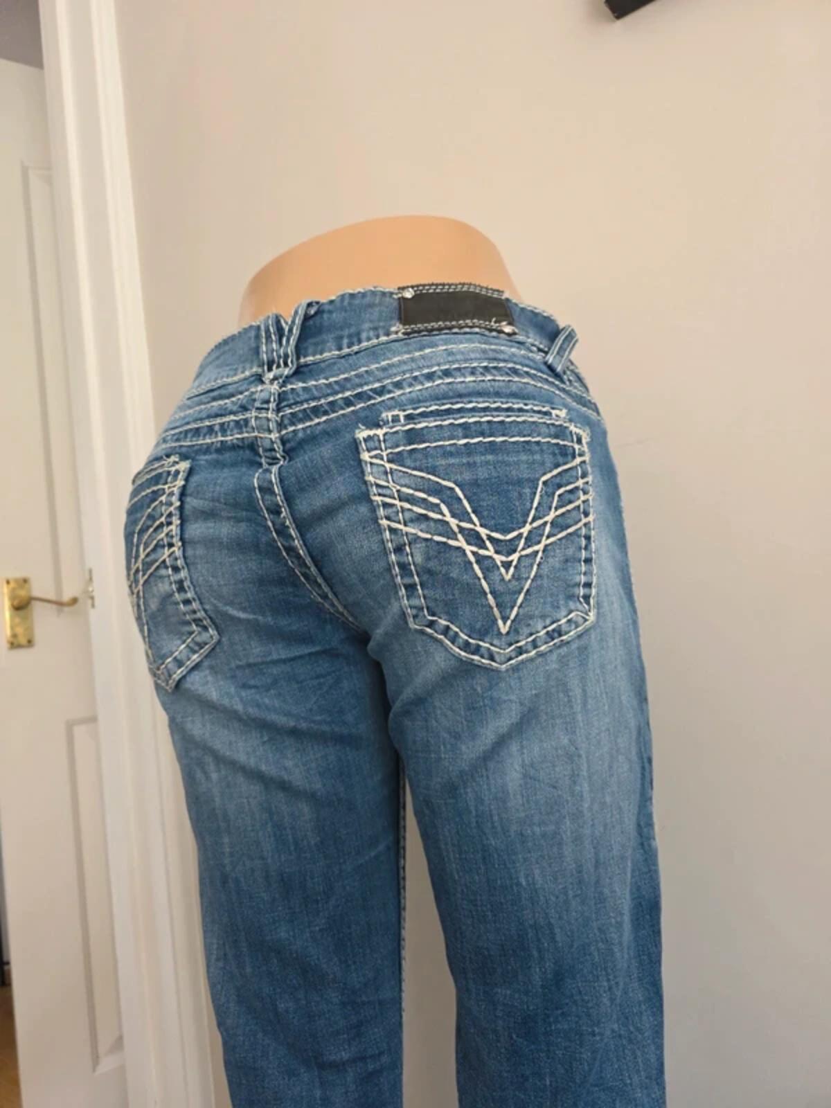 Vigoss Low Rise Bootcut Vintage Y2K Jeans UK Size 10