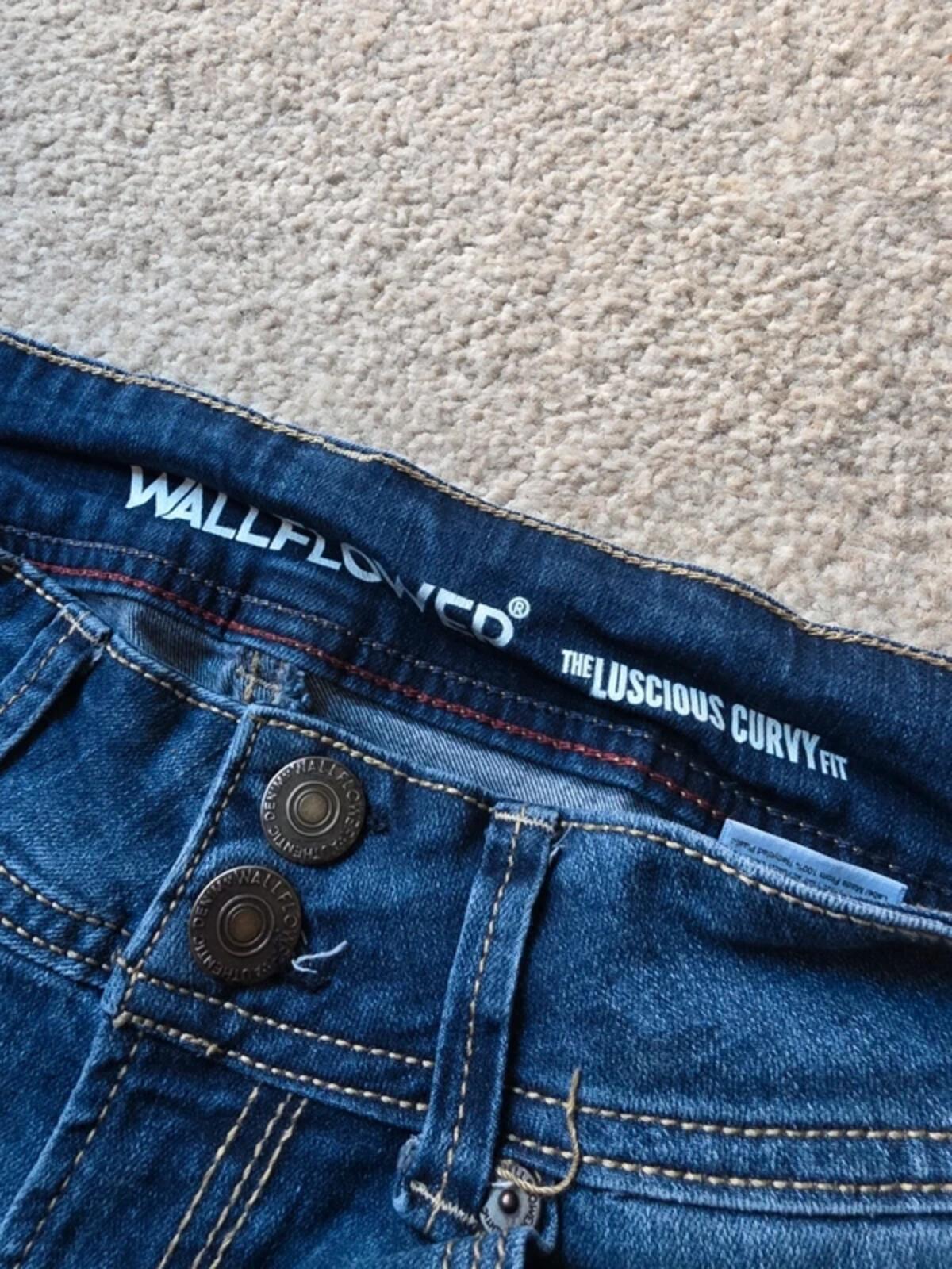 Vintage Y2K WallFlower Low Rise Bootcut Jeans UK Size 8 Tall