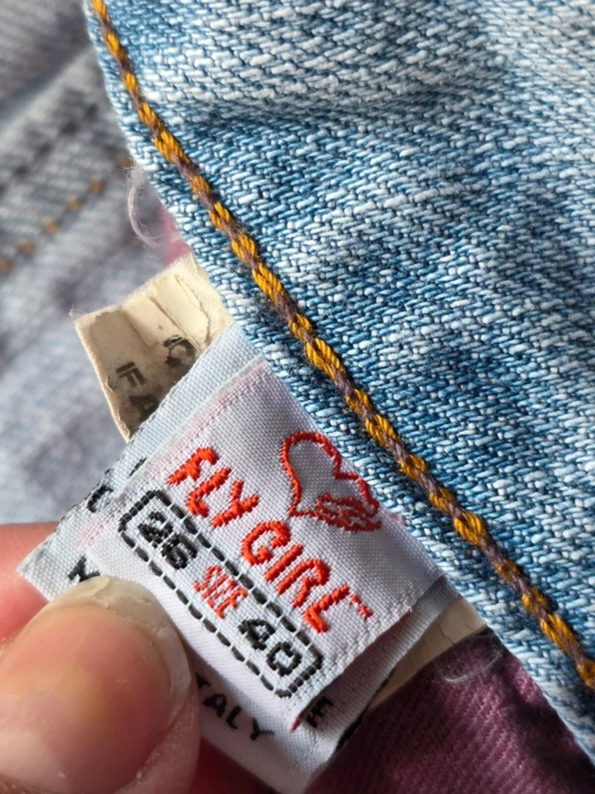 Flygirl Low Rise Straight Leg Jeans UK Size 6