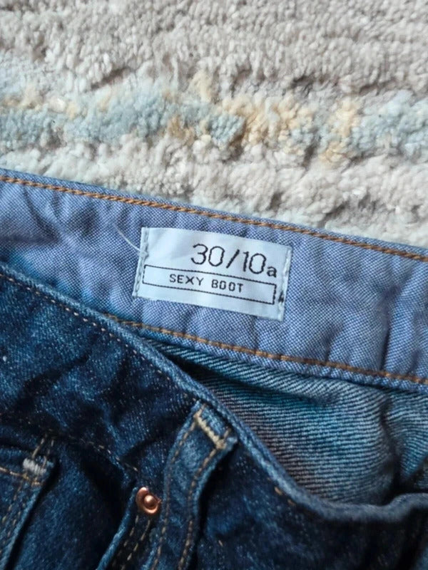 Gap Low Rise Bootcut Vintage Y2K Jeans UK Size 10 Petite