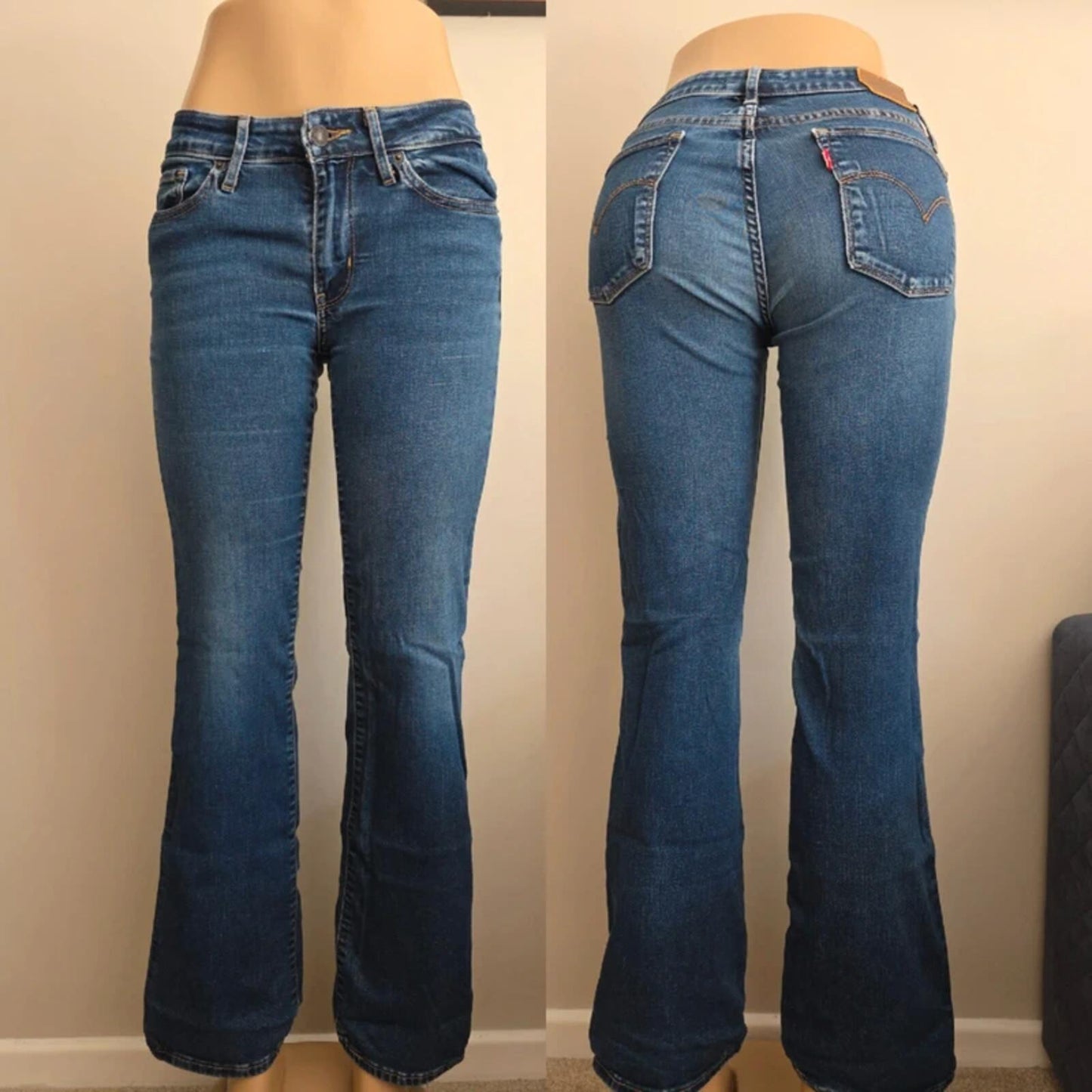 Levi's Low Rise Bootcut Vintage Y2K Jeans UK Size 6