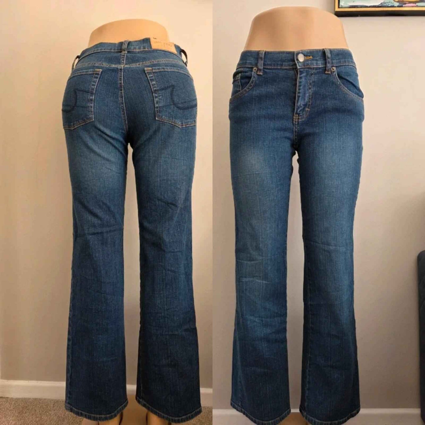 IZOD Stretch Low Rise Petite Jeans UK Size 8