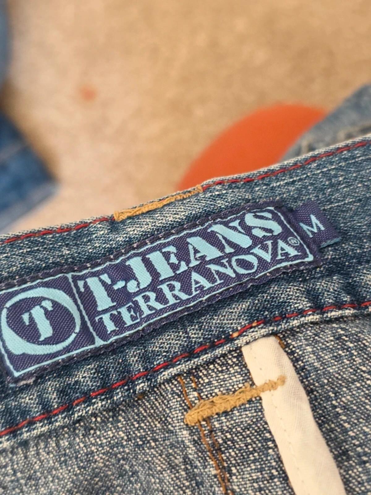 Terranova Vintage Y2K Low Rise Denim Mini Skirt UK Size 8/10