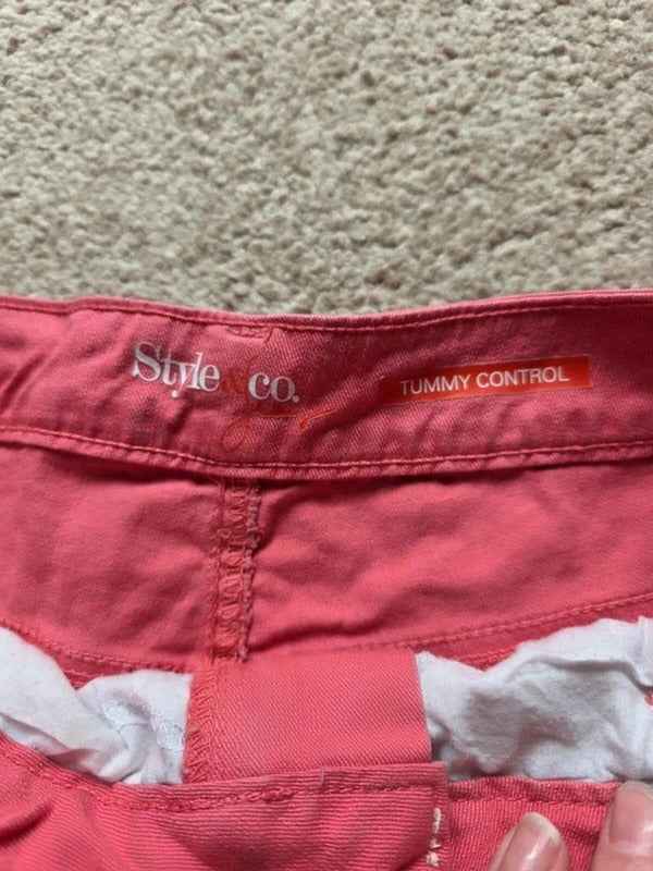Style & Co High Rise Cropped Jeans UK Size 16