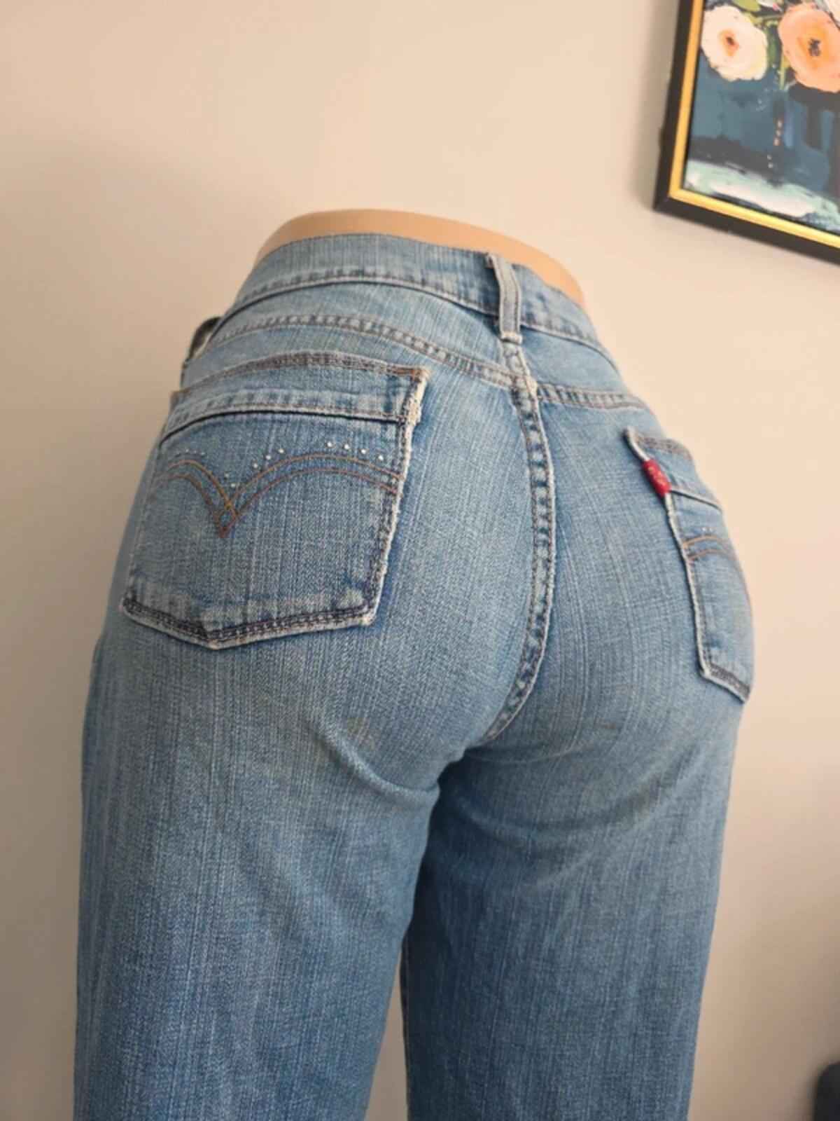 Levi's 515 Mid Rise Bootcut Jeans UK Size 10 Very Tall