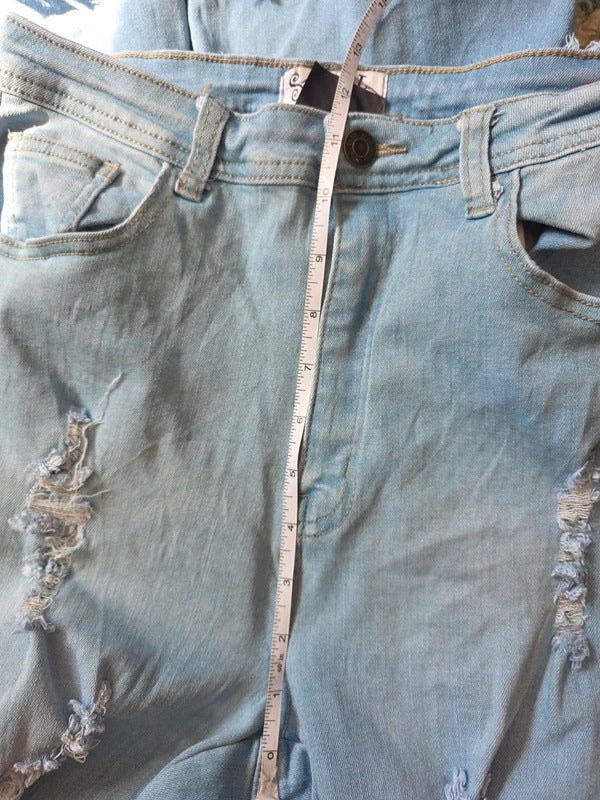 Swank High Rise Flared Jeans UK Size 8 Tall