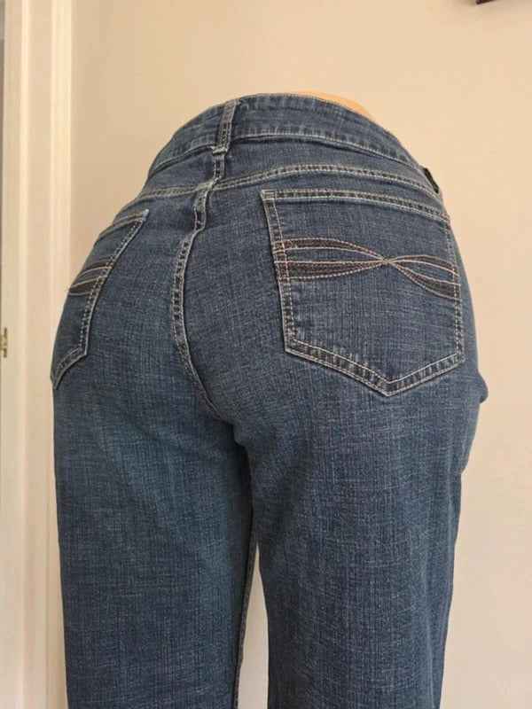 Lee High Rise Bootcut Vintage Y2K Jeans UK Size 14 Petite