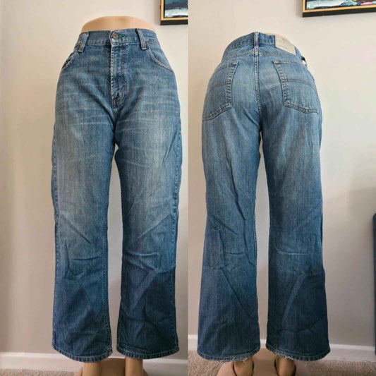 Tommy Hilfiger Vintage Y2K Petite High Rise Bootcut Jeans UK Size 16