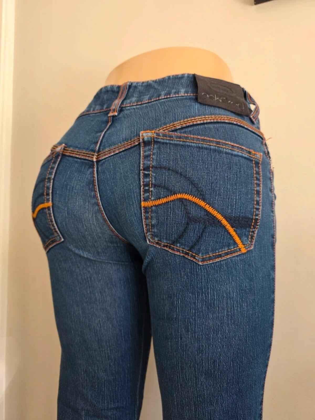 Ecko Red Low Rise Bootcut Jeans UK Size 8 Petite