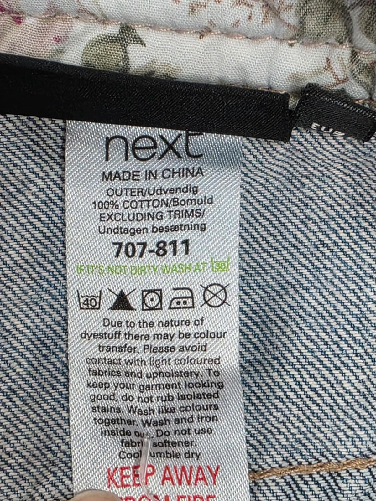 Vintage Y2K Next Boyfriend Mid Rise Jeans UK size 12