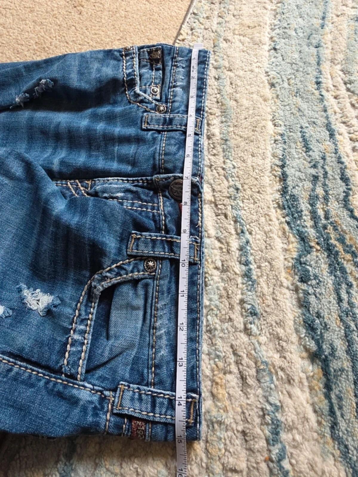 1921 Vintage Y2K Low Rise Straight Jeans UK Size 6/8 Tall