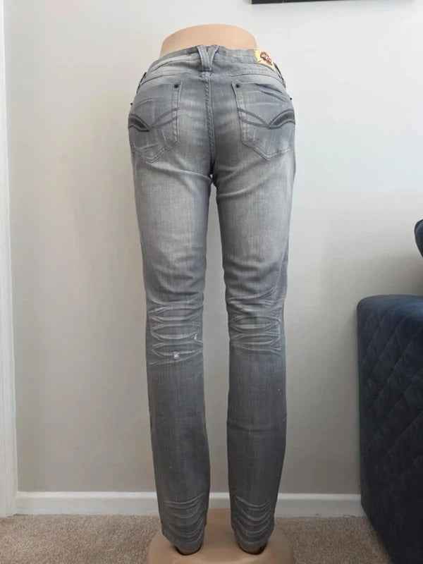 T Five Low Rise Slim Vintage Y2K Jeans UK Size 10