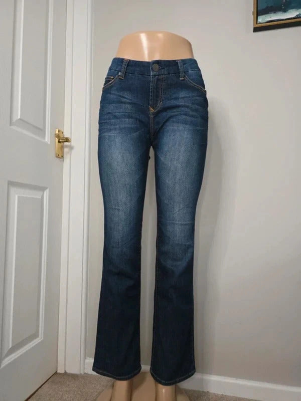 Dear John Mid Rise Bootcut Vintage Y2K Jeans UK Size 8