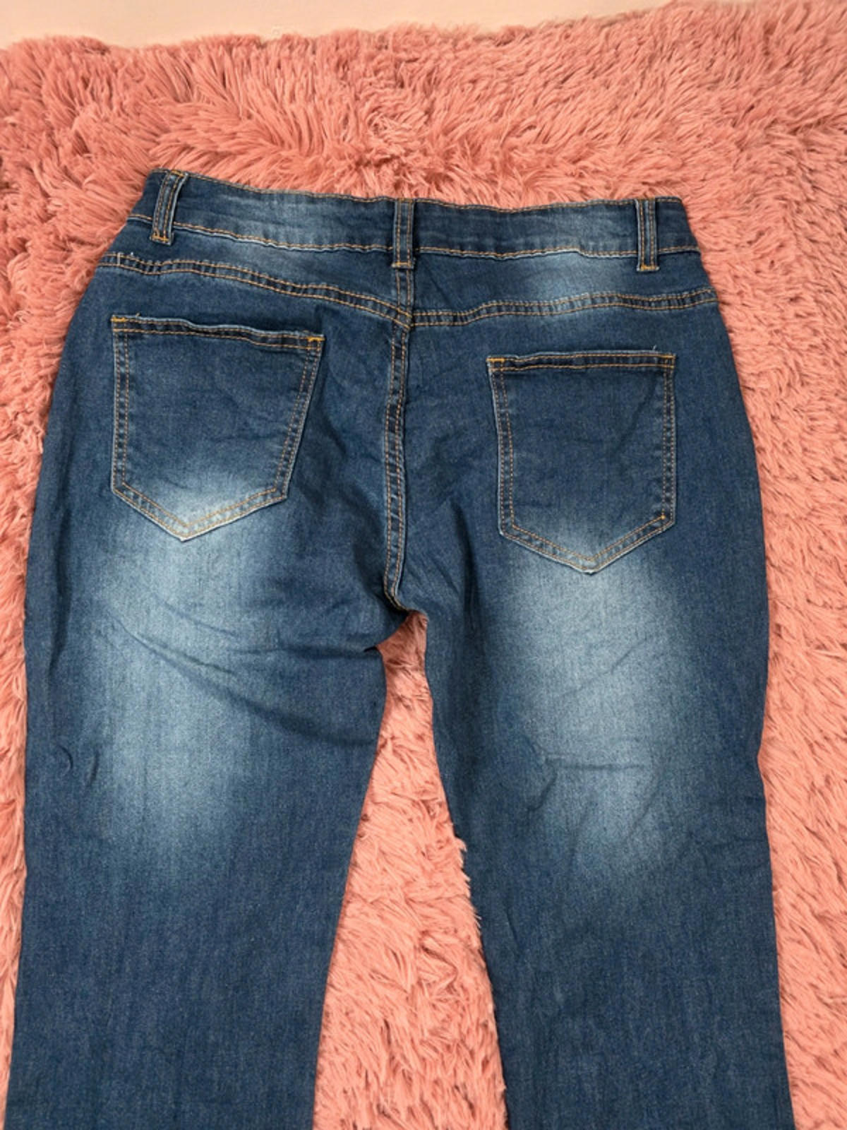 Vintage Y2K Flared Mid Rise Jeans UK size 12