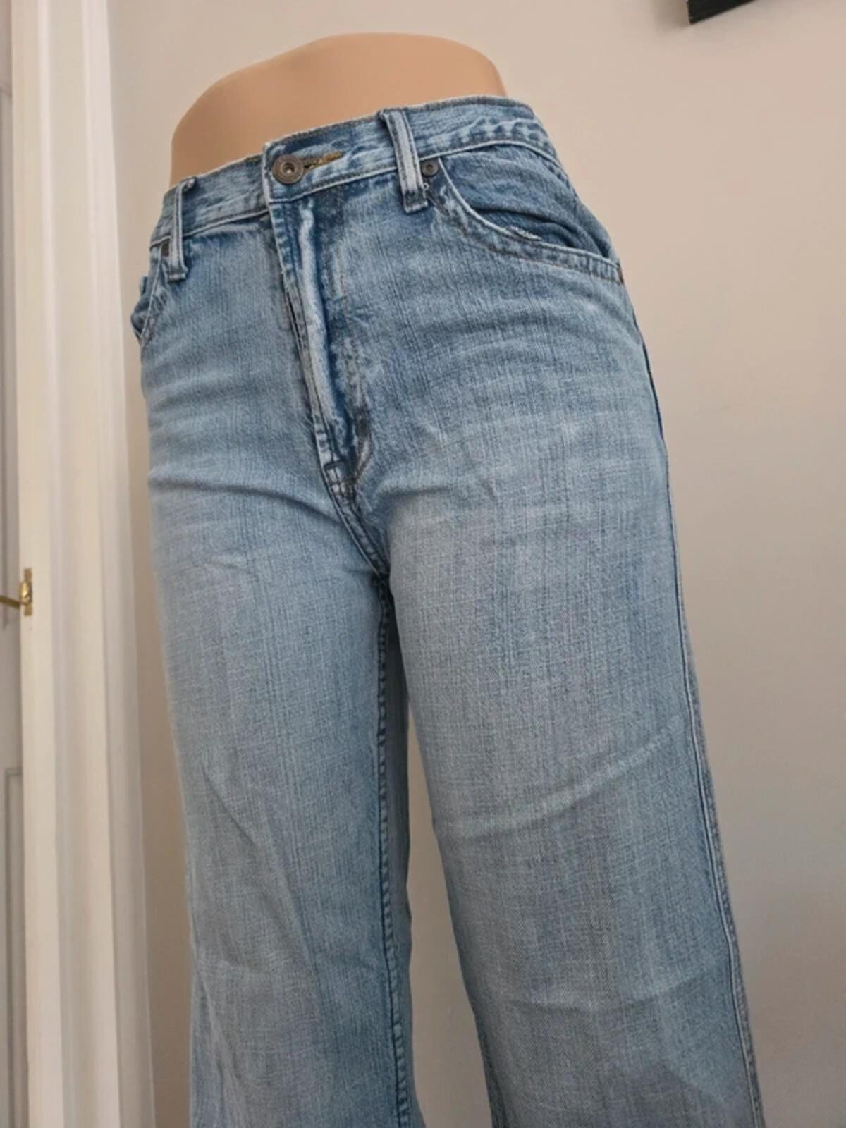 Bailey’s Pt. Vintage Y2K Mid Rise Wide Leg Bootcut Jeans UK Size 8/10 Petite