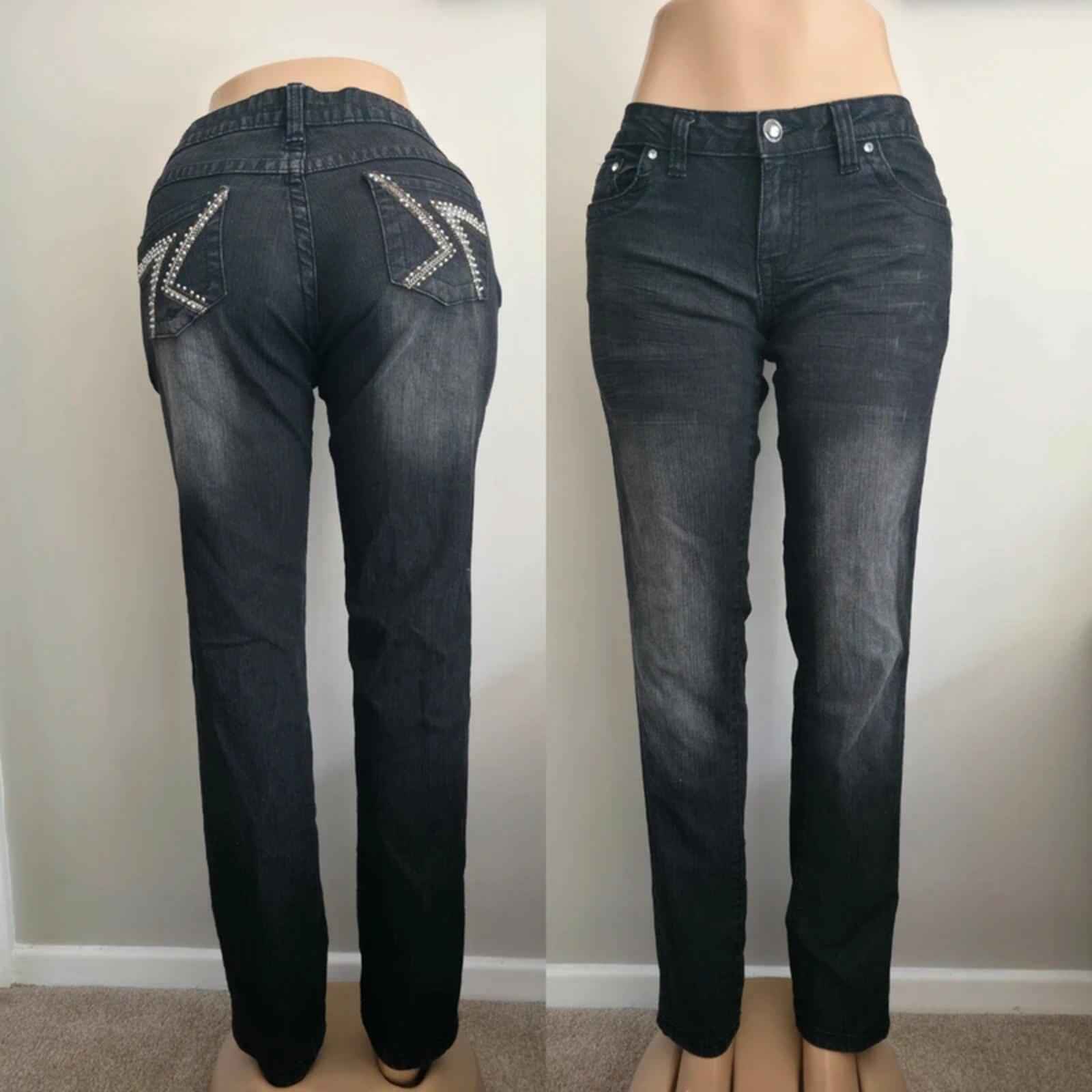 Seductions FD Low Rise Straight Vintage Y2K Jeans UK Size 12/14