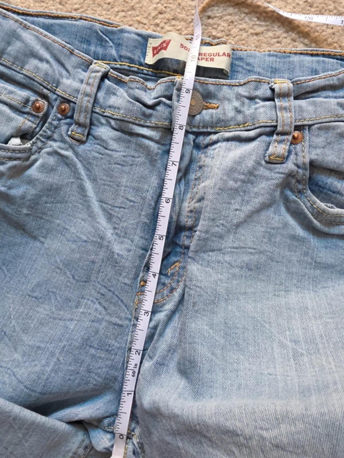 Levi's 502 Mid Rise Slim Vintage Y2K Jeans UK Size 10 Petite