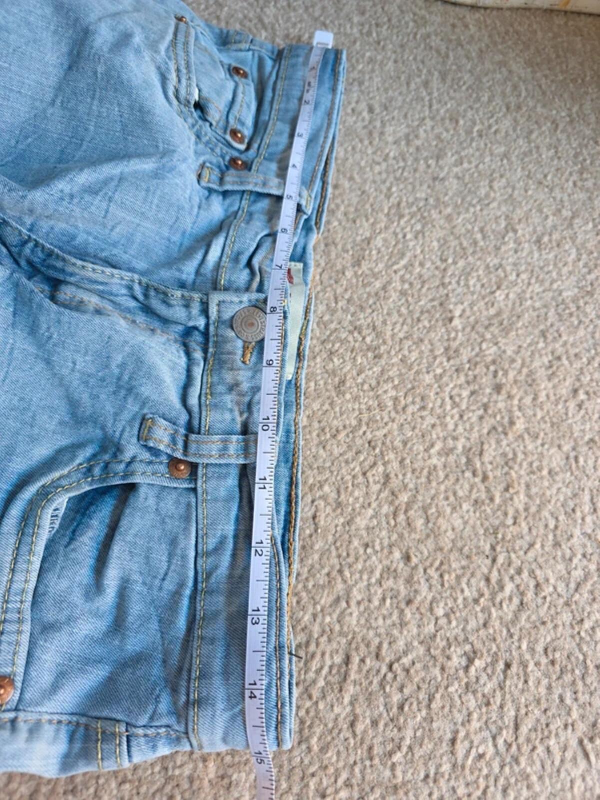Levi's 502 Mid Rise Slim Vintage Y2K Jeans UK Size 10 Petite