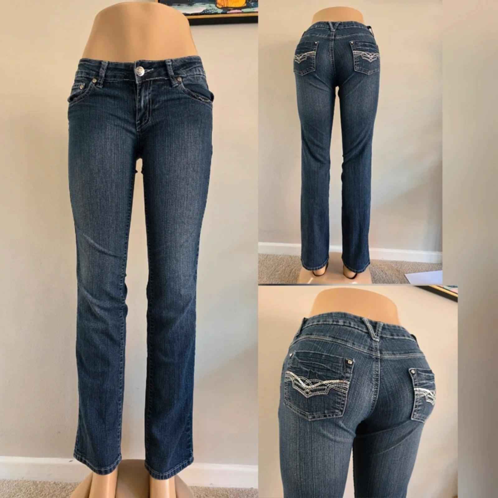 5ive Low Rise Bootcut Jeans UK Size 6