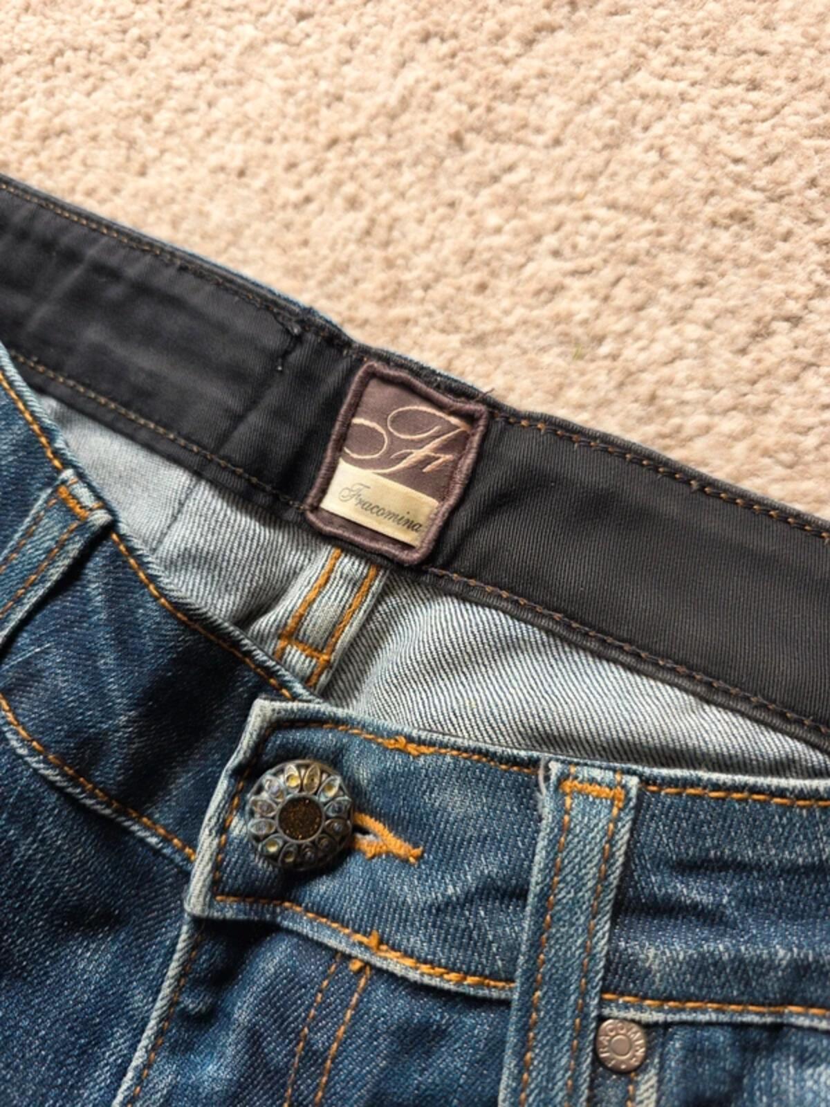 Fracomina Low Rise Straight Jeans UK Size 8