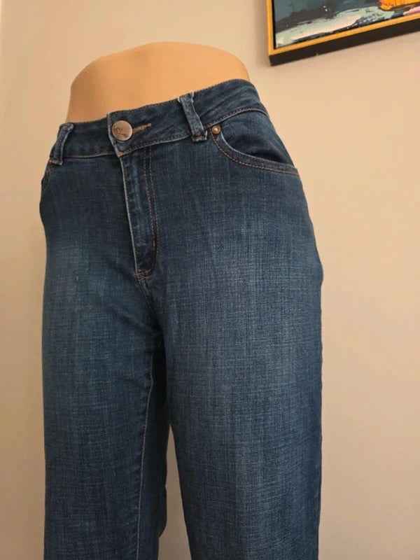 Lee Mid Rise Bootcut Vintage Y2K Jeans UK Size 10/12