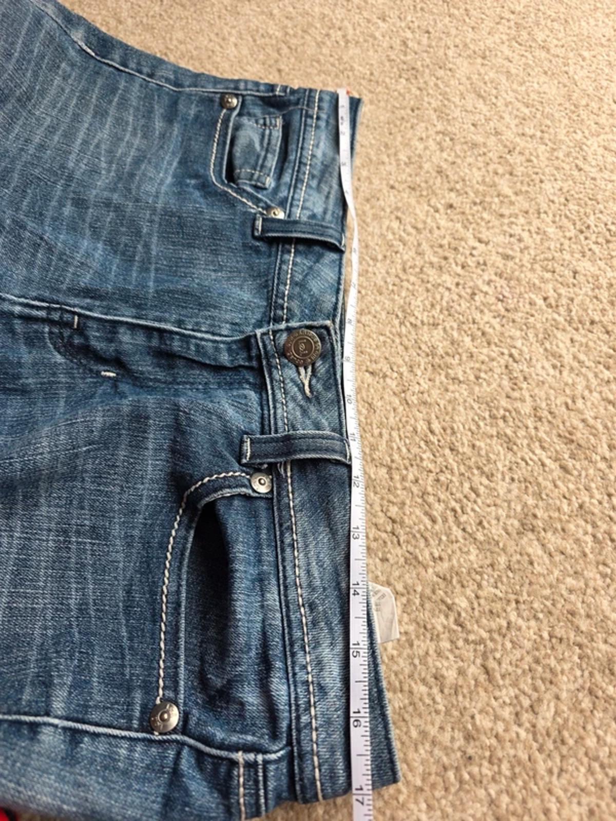 Vintage Y2K Lei Hipster Flare Jeans UK Size 14 Tall