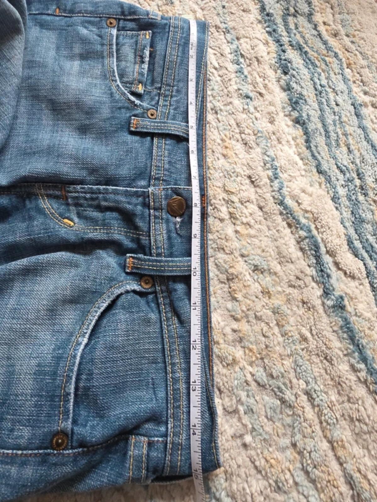 Citizens of Humanity Ultra Low Rise Flared Jeans UK Size 6 Petite