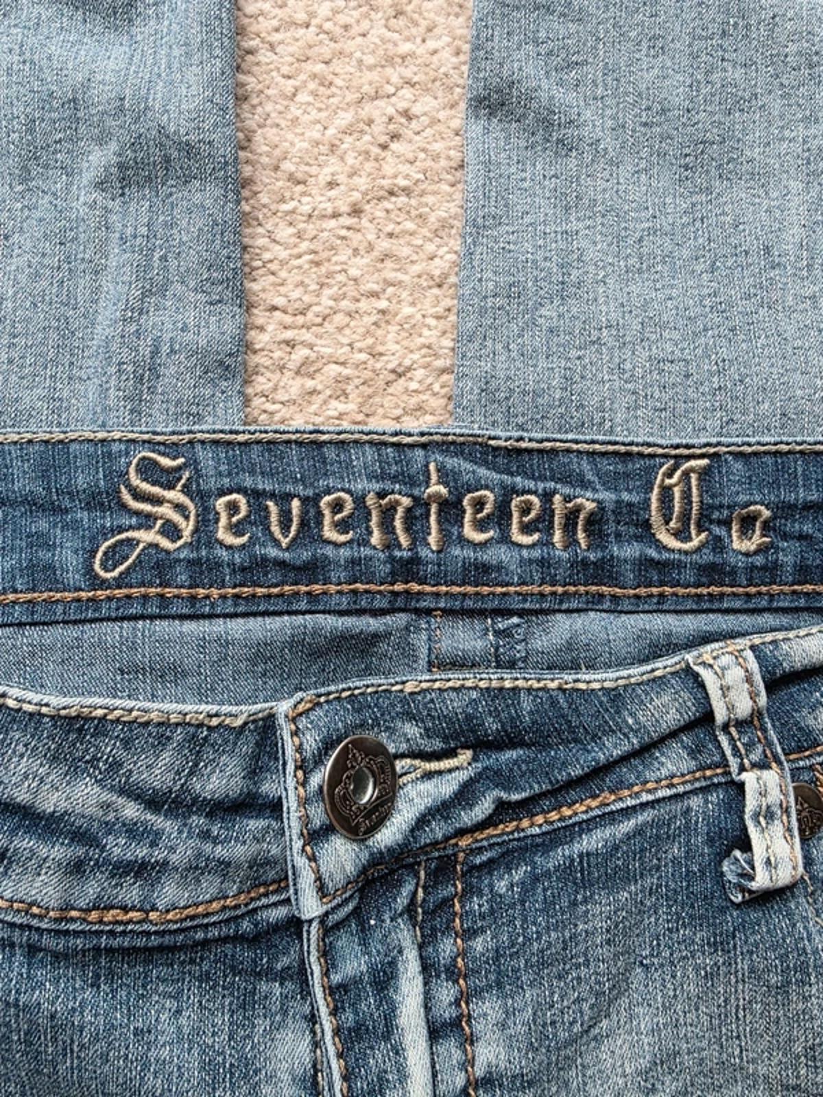 Vintage Y2K Seventeen Co Low Rise Straight Jeans UK Size 12