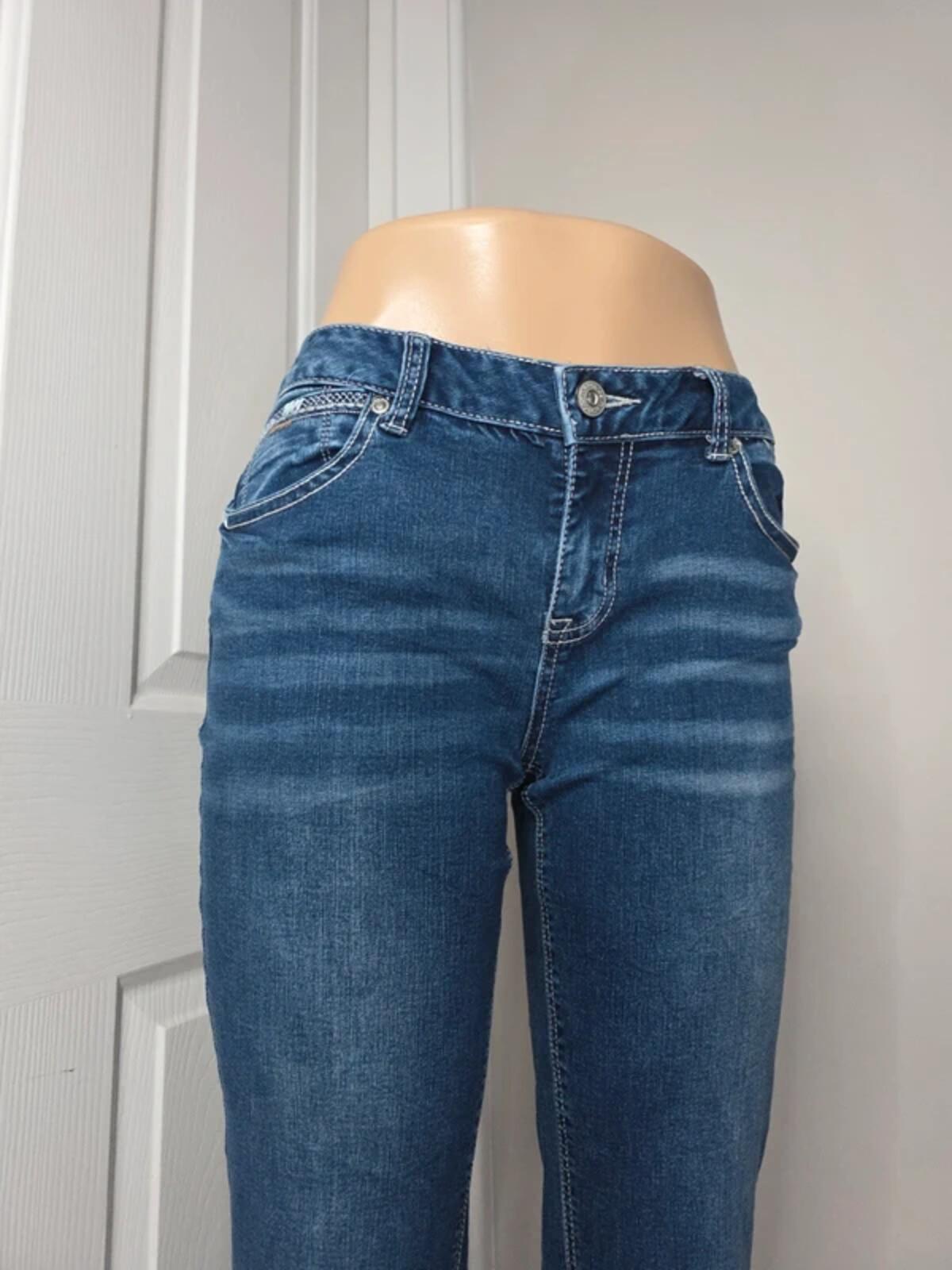 Maurices Mid Rise Bootcut Jeans UK Size 6/8 Vintage Y2K