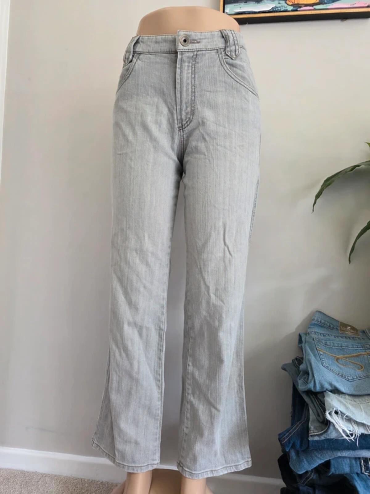 Vintage Y2K Rosner Mid Rise Bootcut Jeans UK Size 12 Petite