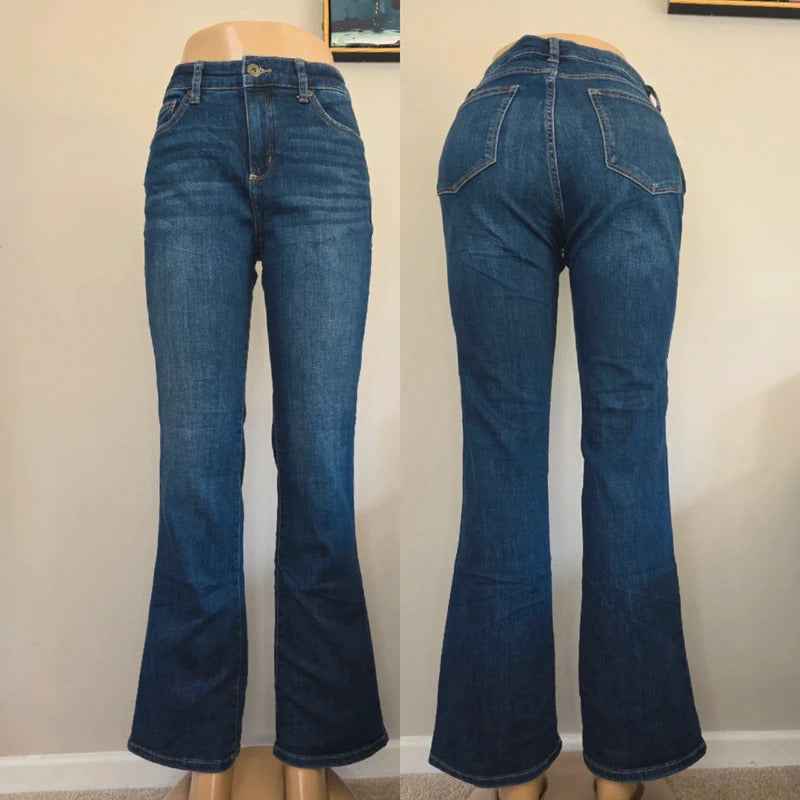 St John's Bay Vintage Y2K High Rise Bootcut Jeans UK Size 10/12
