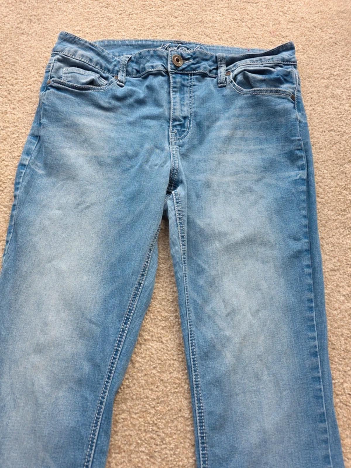 Vintage Y2K Hydraulic Mid Rise Bootcut Jeans UK Size 12/14