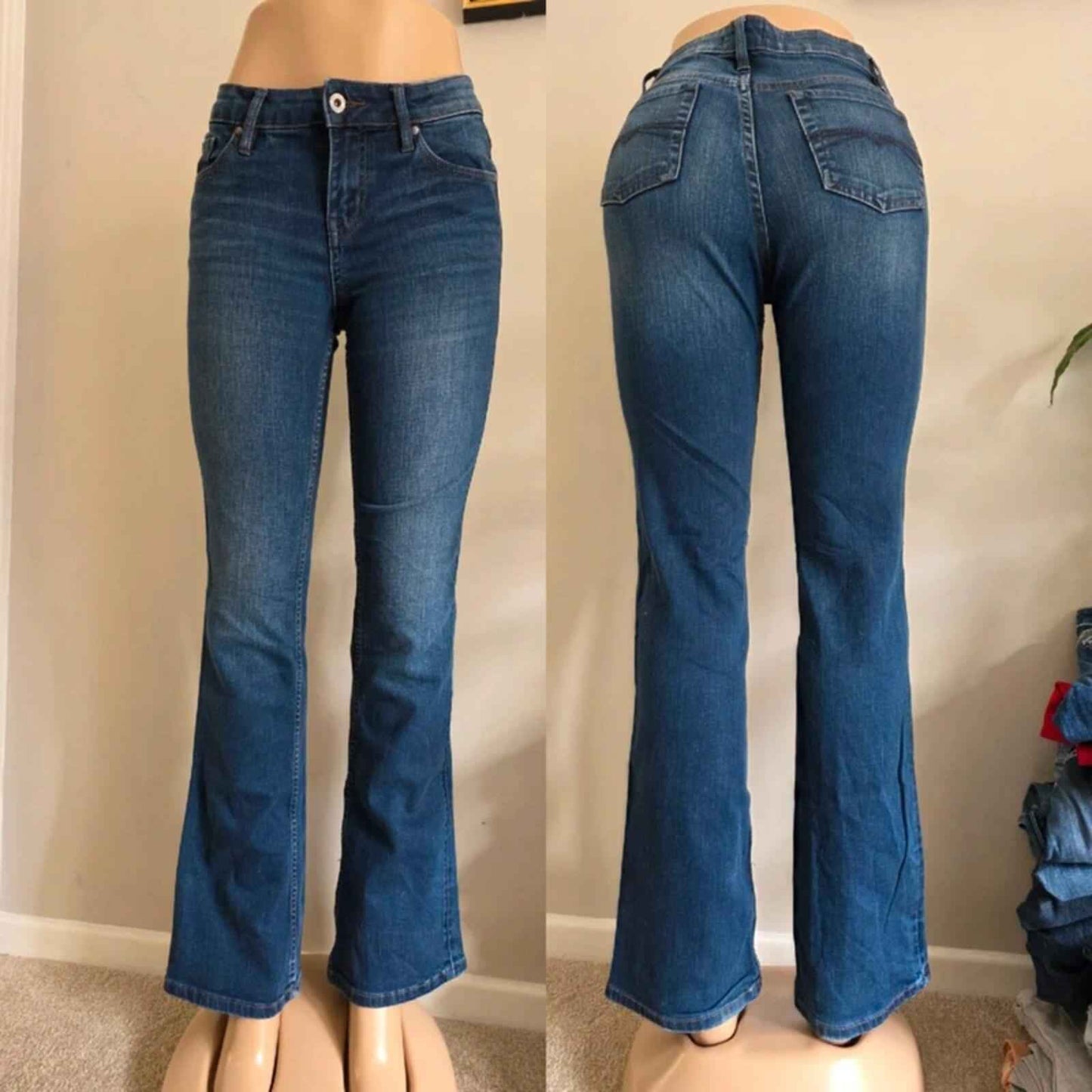 Vintage Y2K Just Jeans Mid Rise Bootcut Jeans UK Size 8