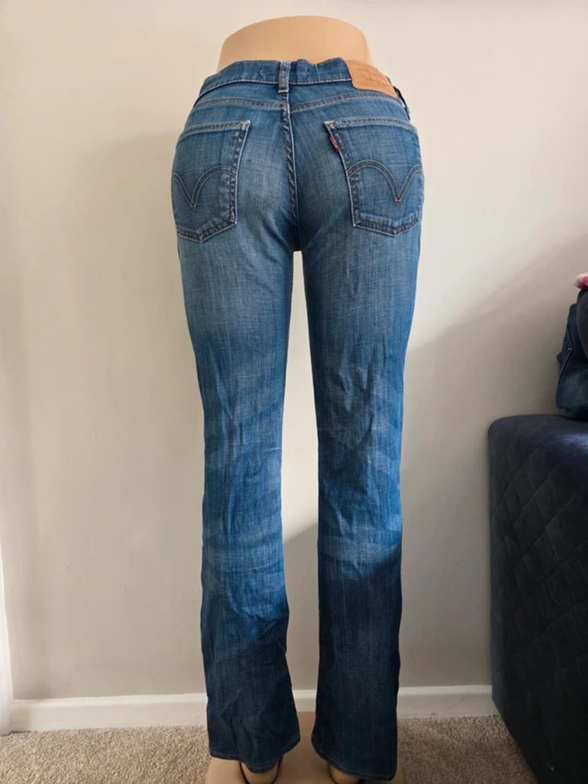 Vintage Y2K Levi’s 10528 Low Rise Straight Leg Jeans UK Size 8