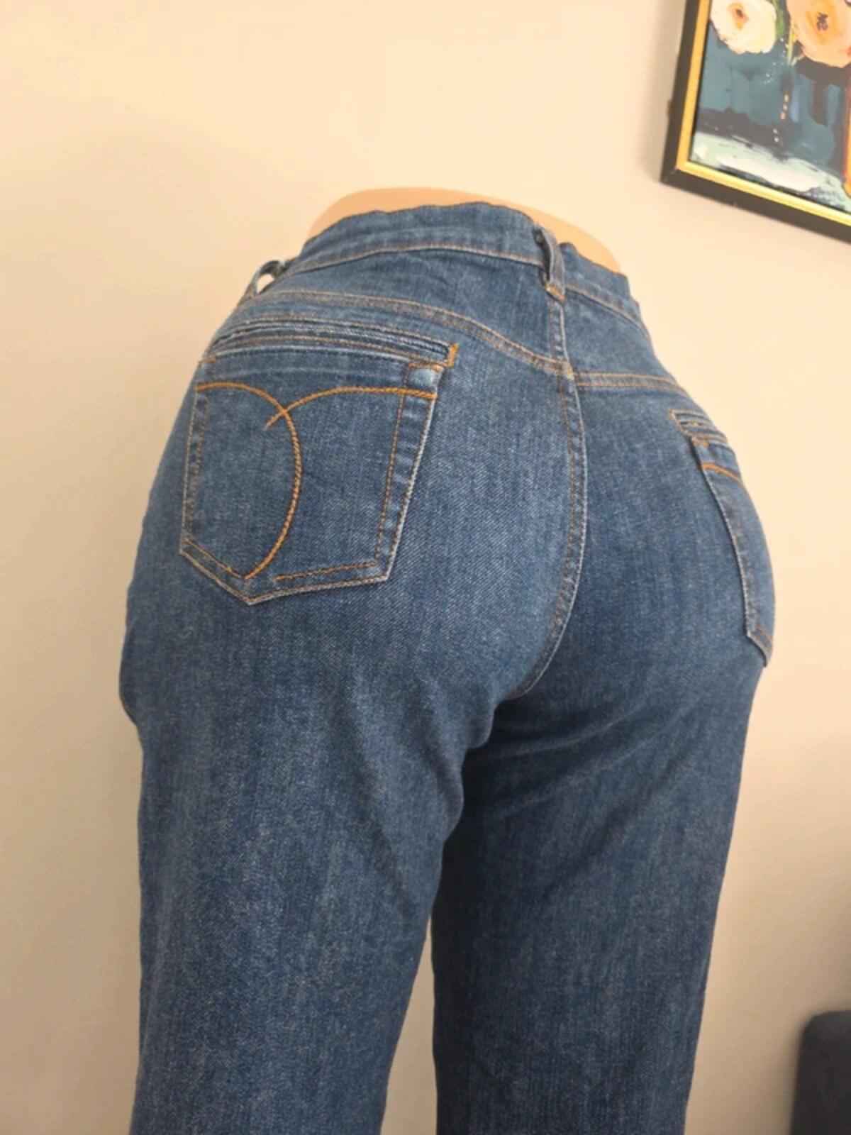 Cache Vintage Y2K Flared Jeans UK Size 12 Petite