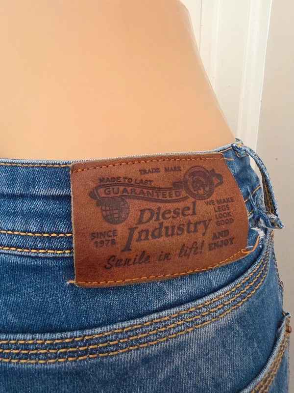 Diesel Low Rise Skinny Vintage Y2K Jeans UK Size 6