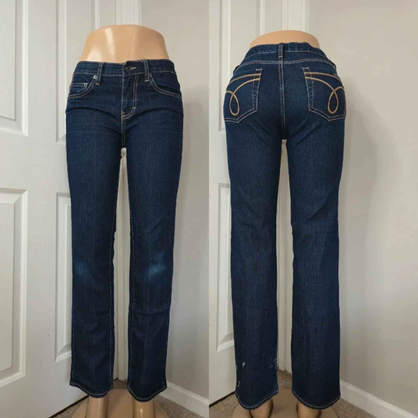 Calvin Klein Mid Rise Skinny Jeans UK Size 6/8 Petite