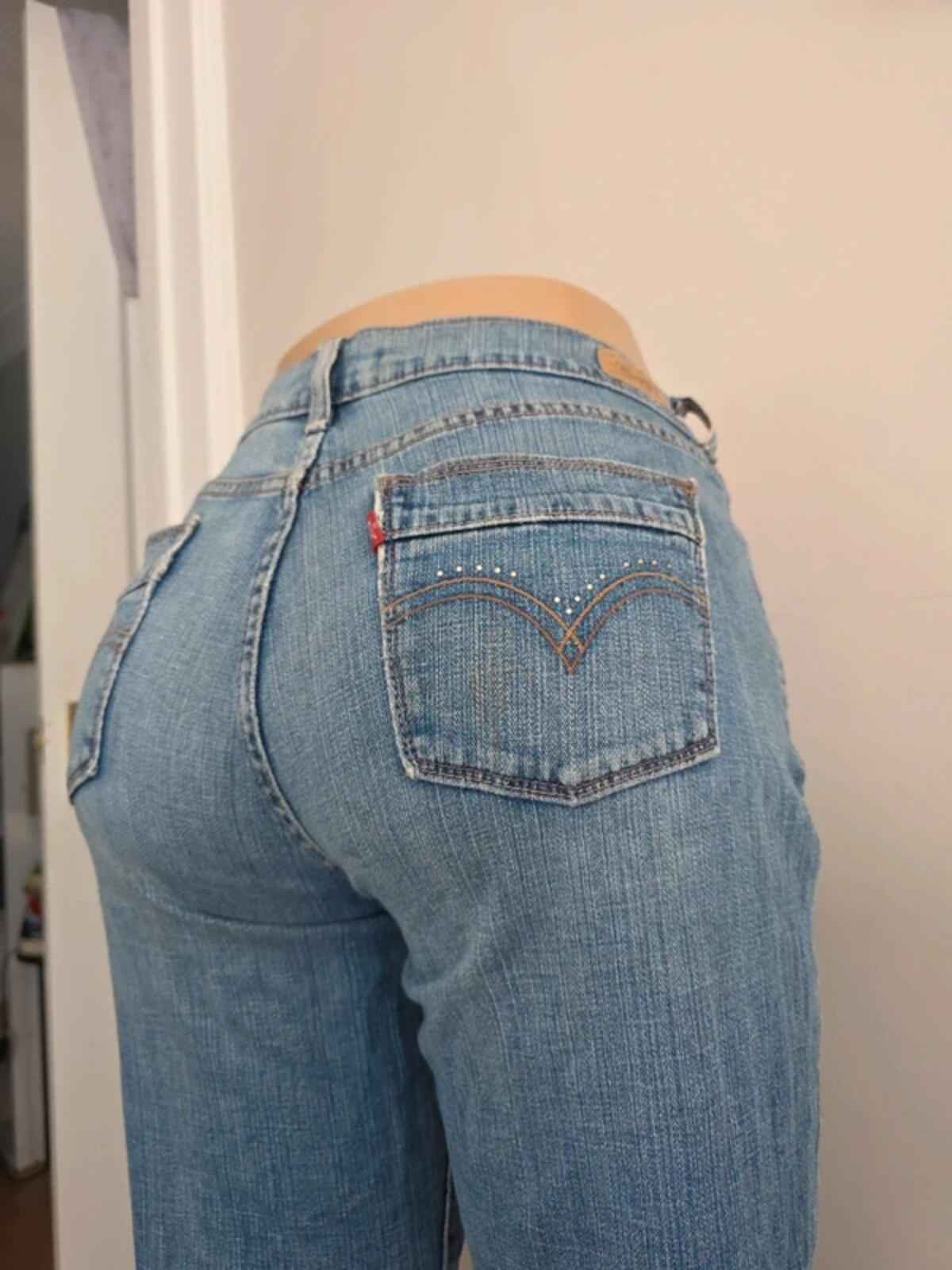 Levi's 515 Mid Rise Bootcut Jeans UK Size 10 Very Tall