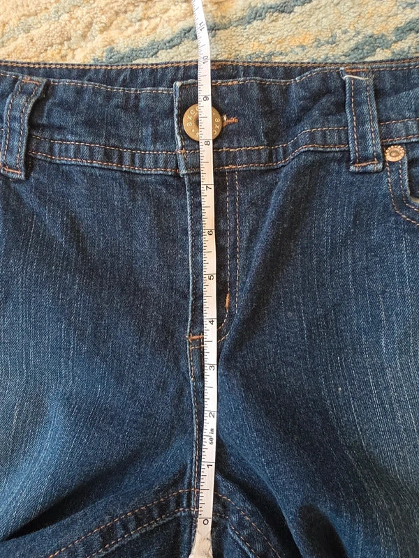 Axcess Mid Rise Bootcut Vintage Y2K Jeans UK Size 12