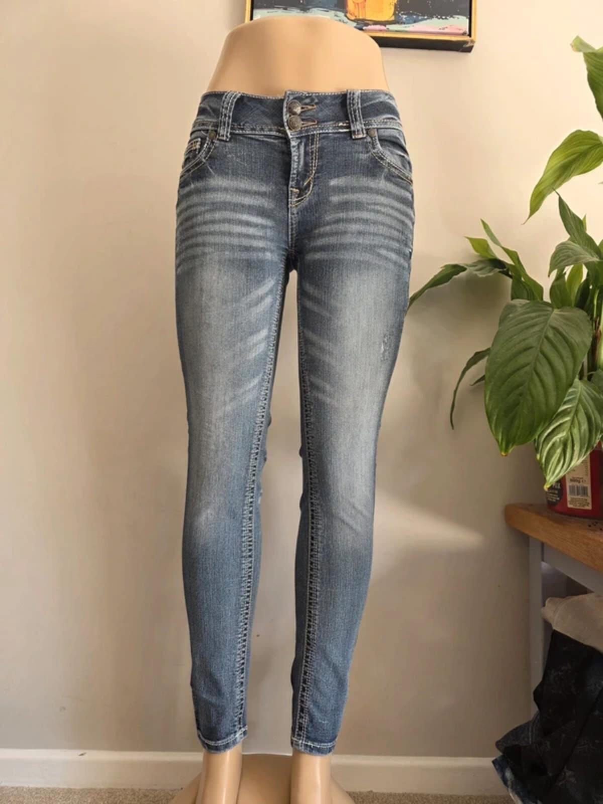 Vintage Y2K Wallflower low Rise Skinny Jeans UK Size 8/10